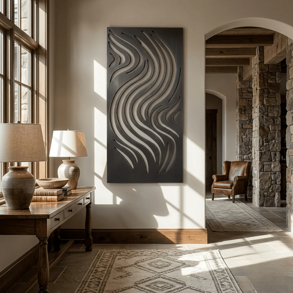 The Aura Flow - Metal Wall Art - Forge - Image 2