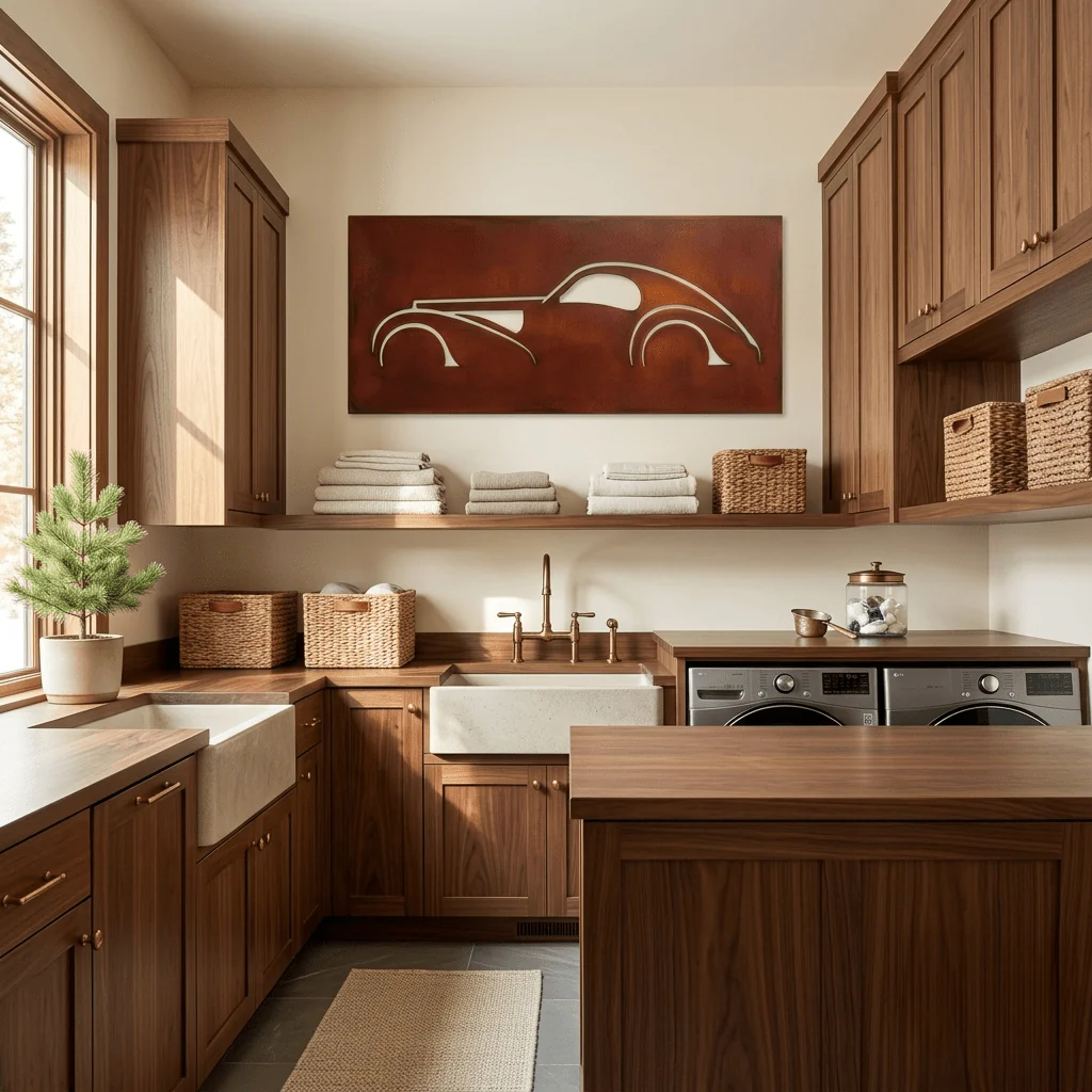 The Classic - Metal Wall Art - Oxide