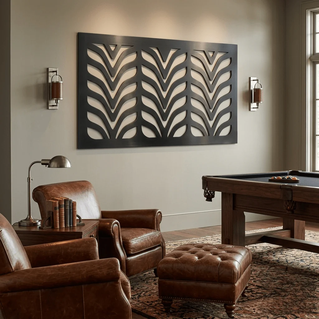 The Contour - Metal Wall Art - Forge
