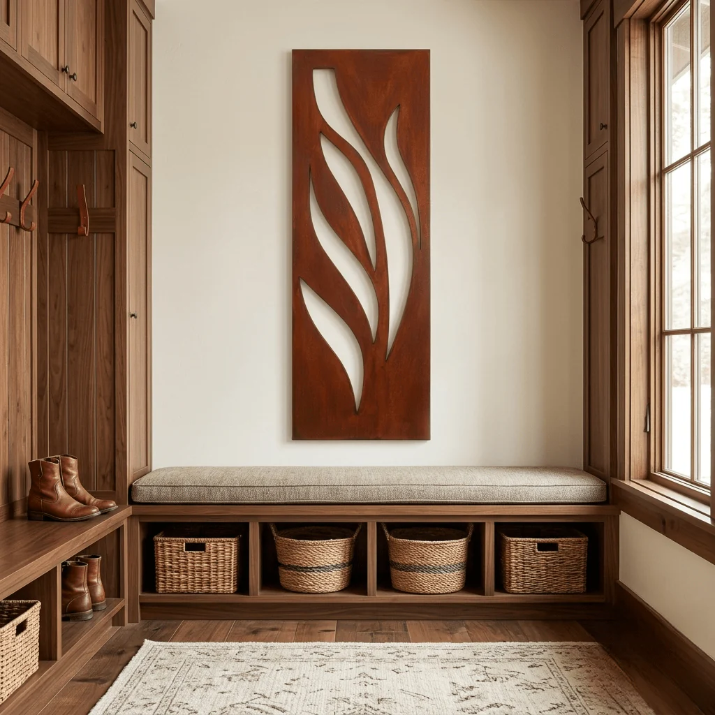 The Ember - Metal Wall Art - Oxide - Image 3