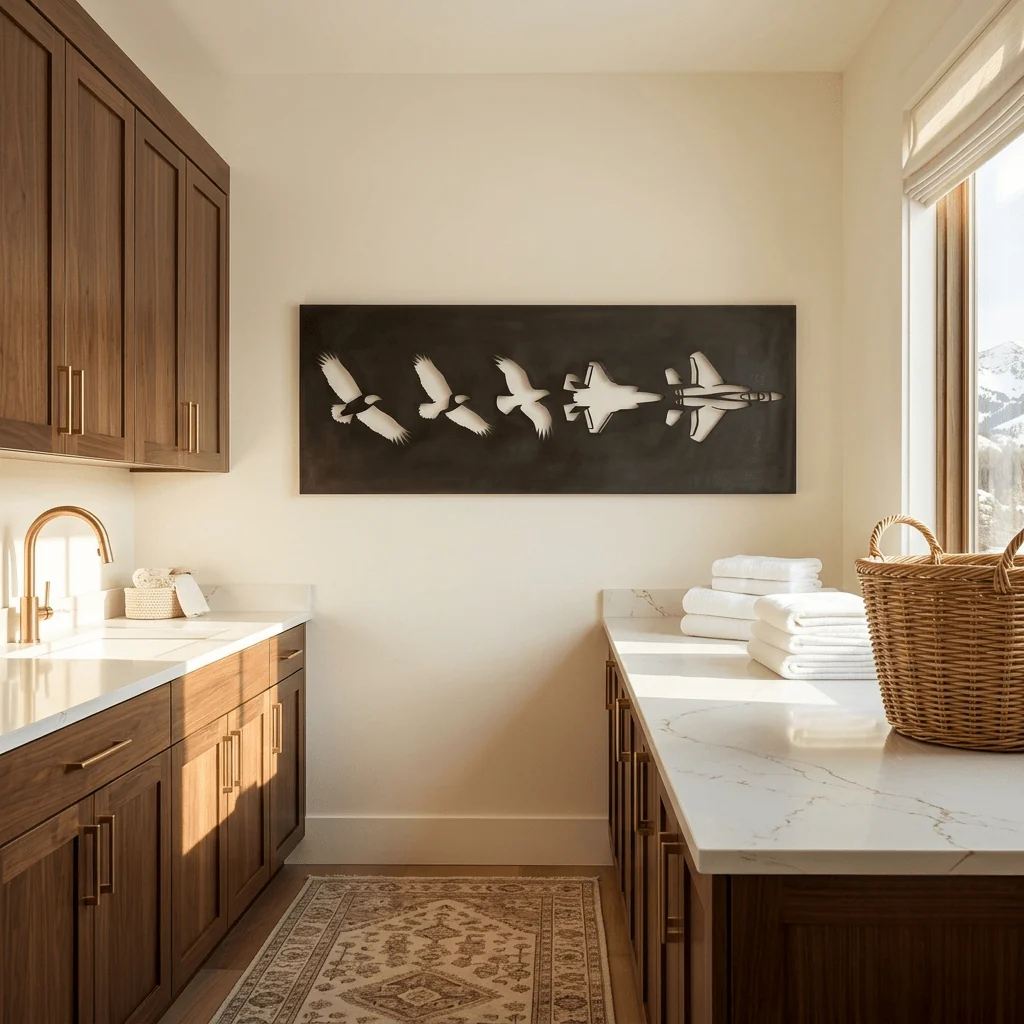 The Evolution of Flight - Metal Wall Art - Forge - Image 3