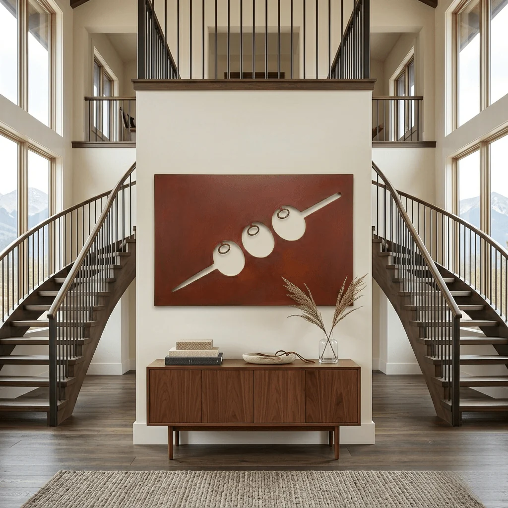 The Garnish - Metal Wall Art - Oxide - Image 5