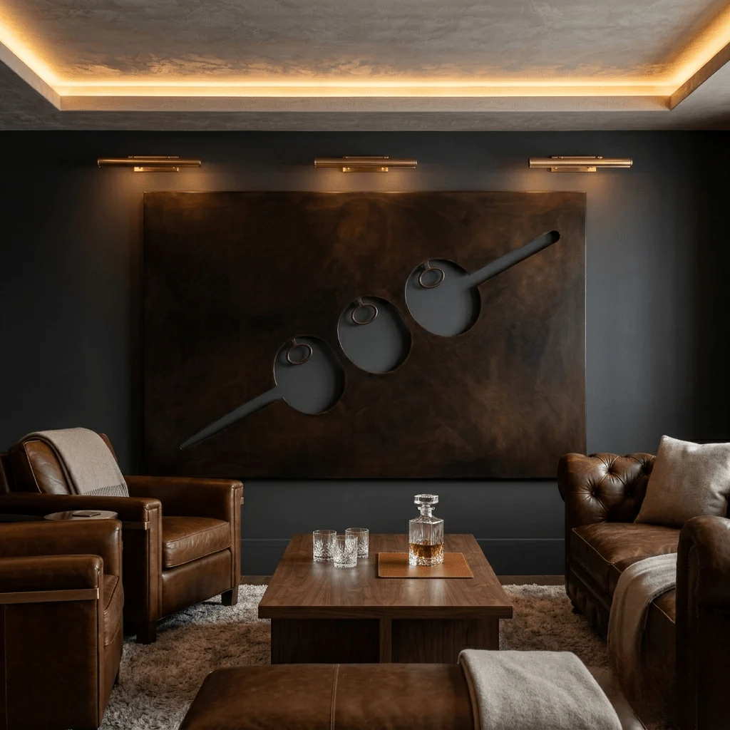 The Garnish - Metal Wall Art - Umber - Image 4