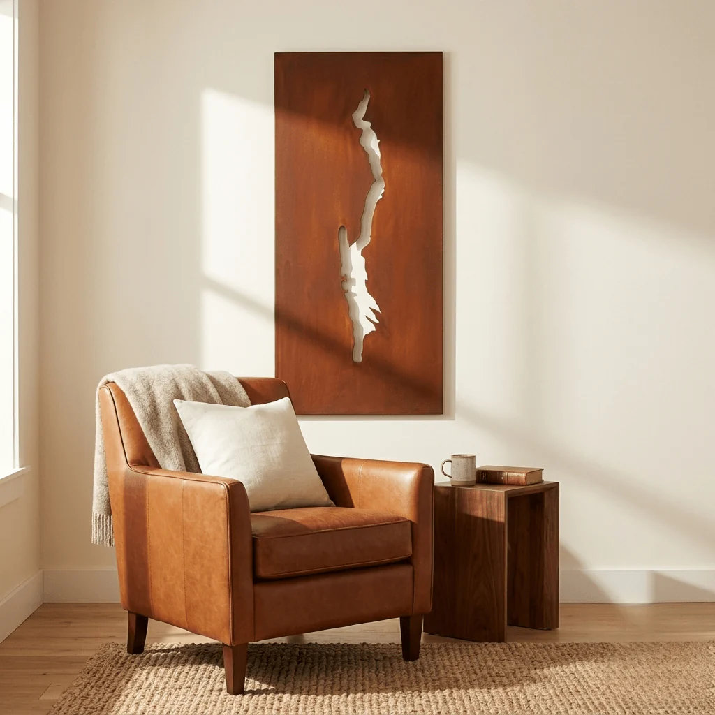 Fishing Metal Wall Art