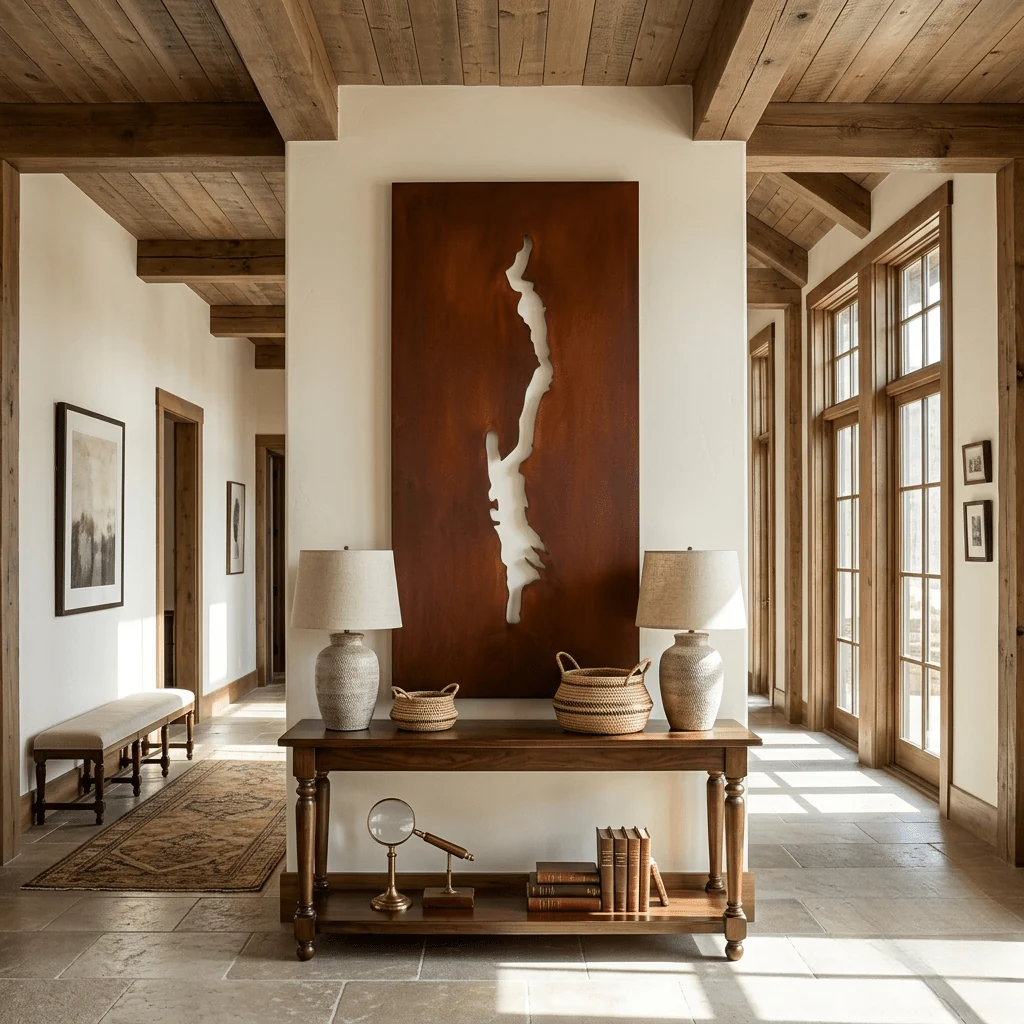 The Lake Geroge - Metal Wall Art - Oxide - Image 3