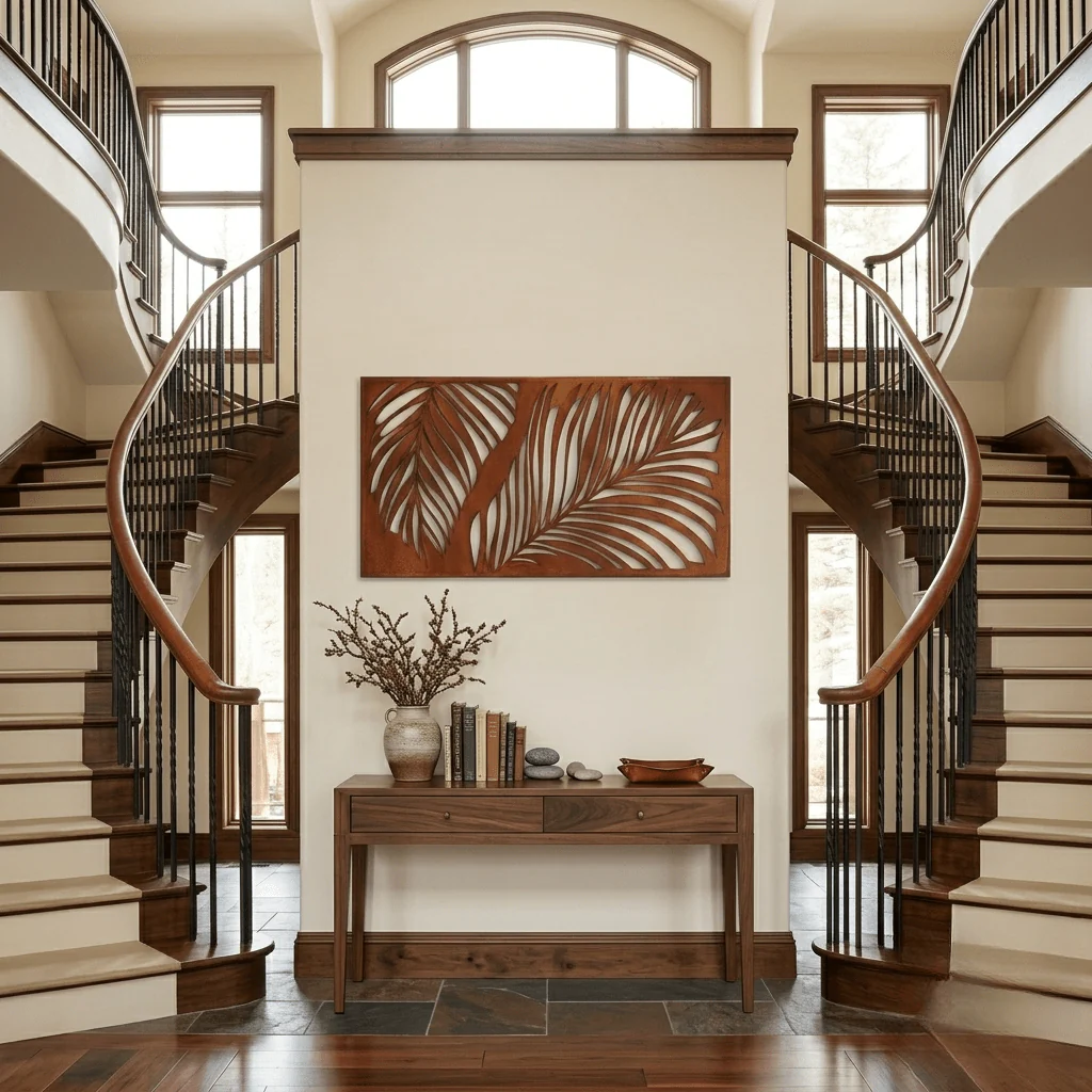 The Monolith Palm - Metal Wall Art - Oxide - Image 3