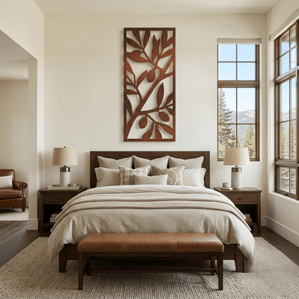 The Olive Tree - Metal Wall Art - Oxide - Image 3