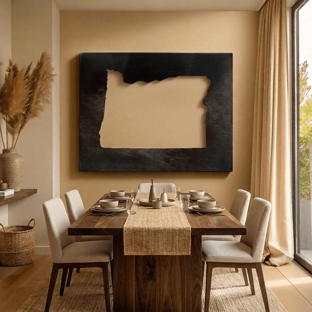 The Oregon - Metal Wall Art - Forge - Image 4