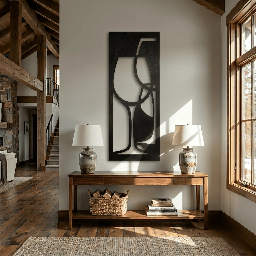 The Pour - Metal Wall Art - Forge - Image 2