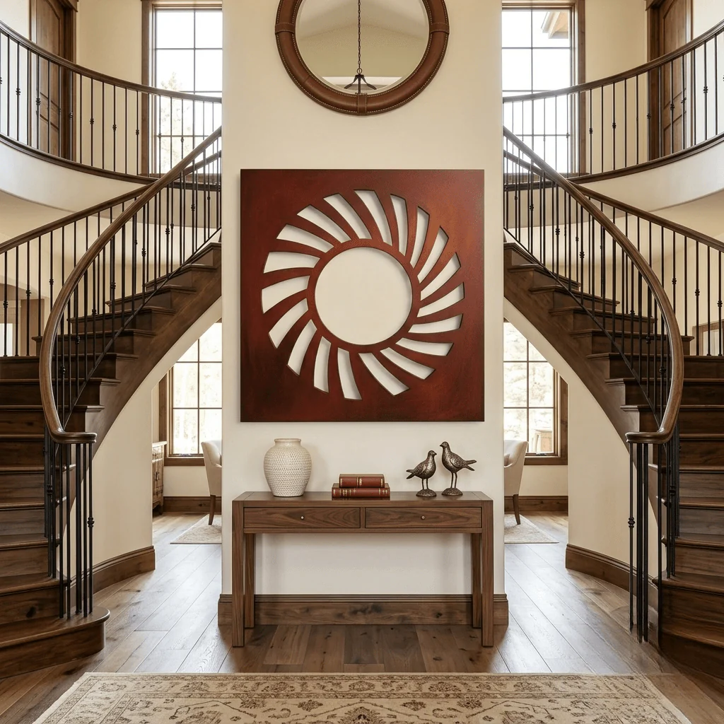 The Radiant - Metal Wall Art - Oxide - Image 3