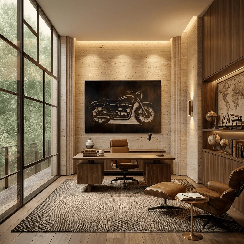 The Ride - Metal Wall Art - Umber