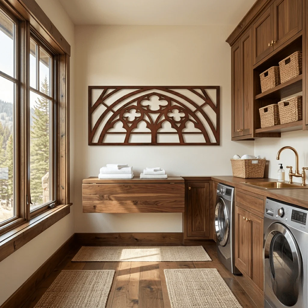 The Sanctum - Metal Wall Art - Oxide