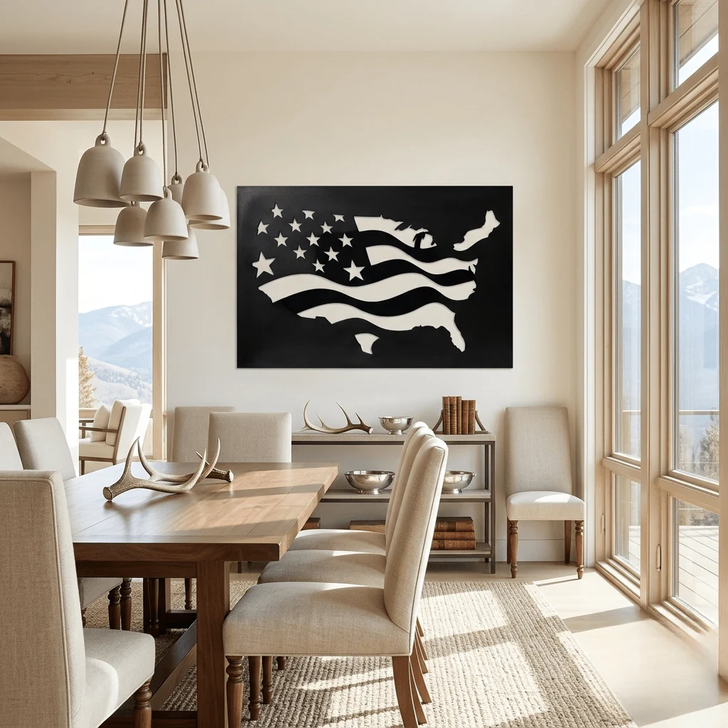 The Shape of Liberty - Metal Wall Art - Forge - Image 2