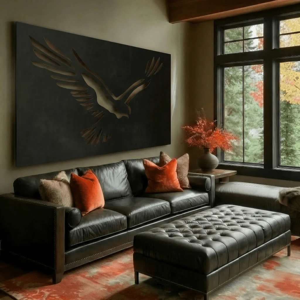 The Soar - Metal Wall Art - Forge