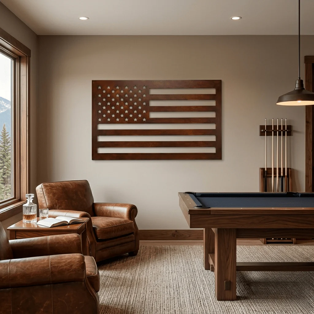 The Stars and Stripes - Metal Wall Art - Oxide - Image 4