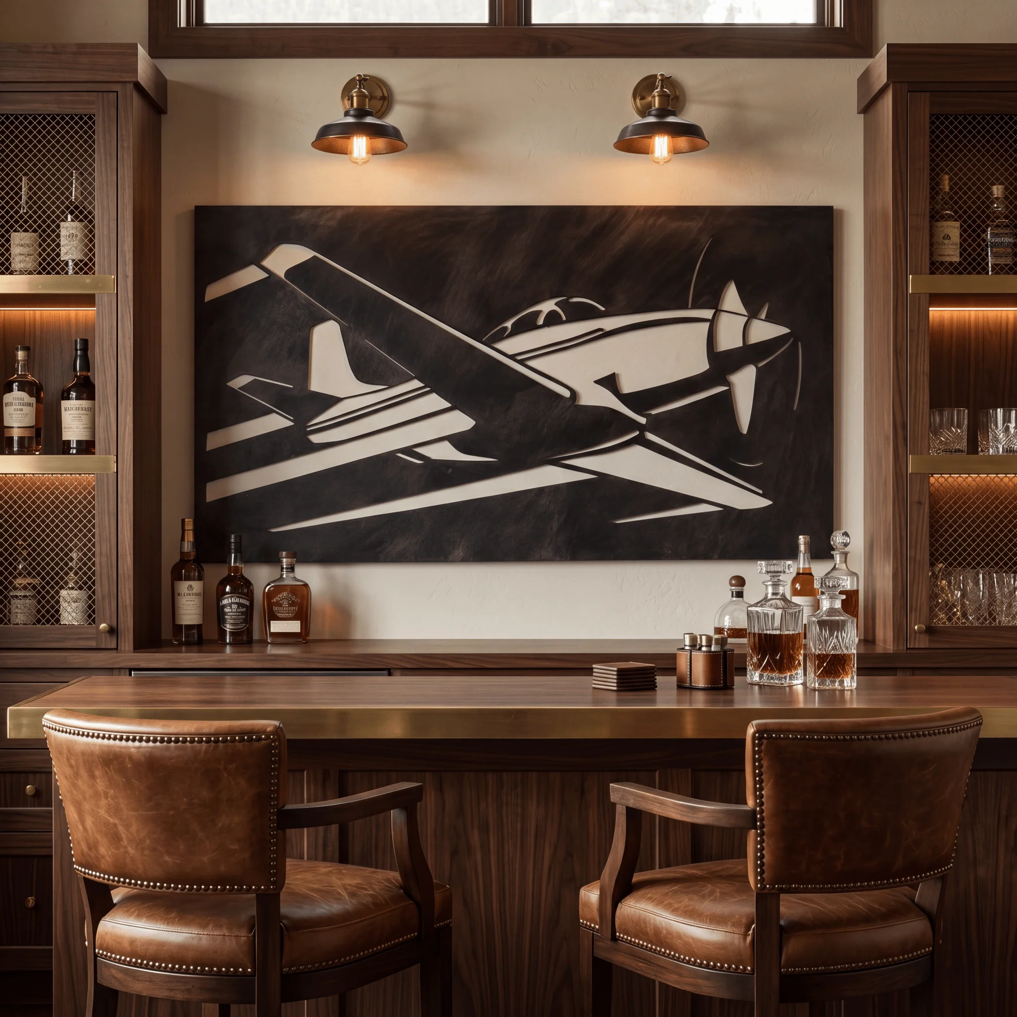 The Takeoff - Metal Wall Art - Forge